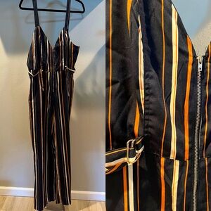 Dark Navy striped Hayden jumper L/10